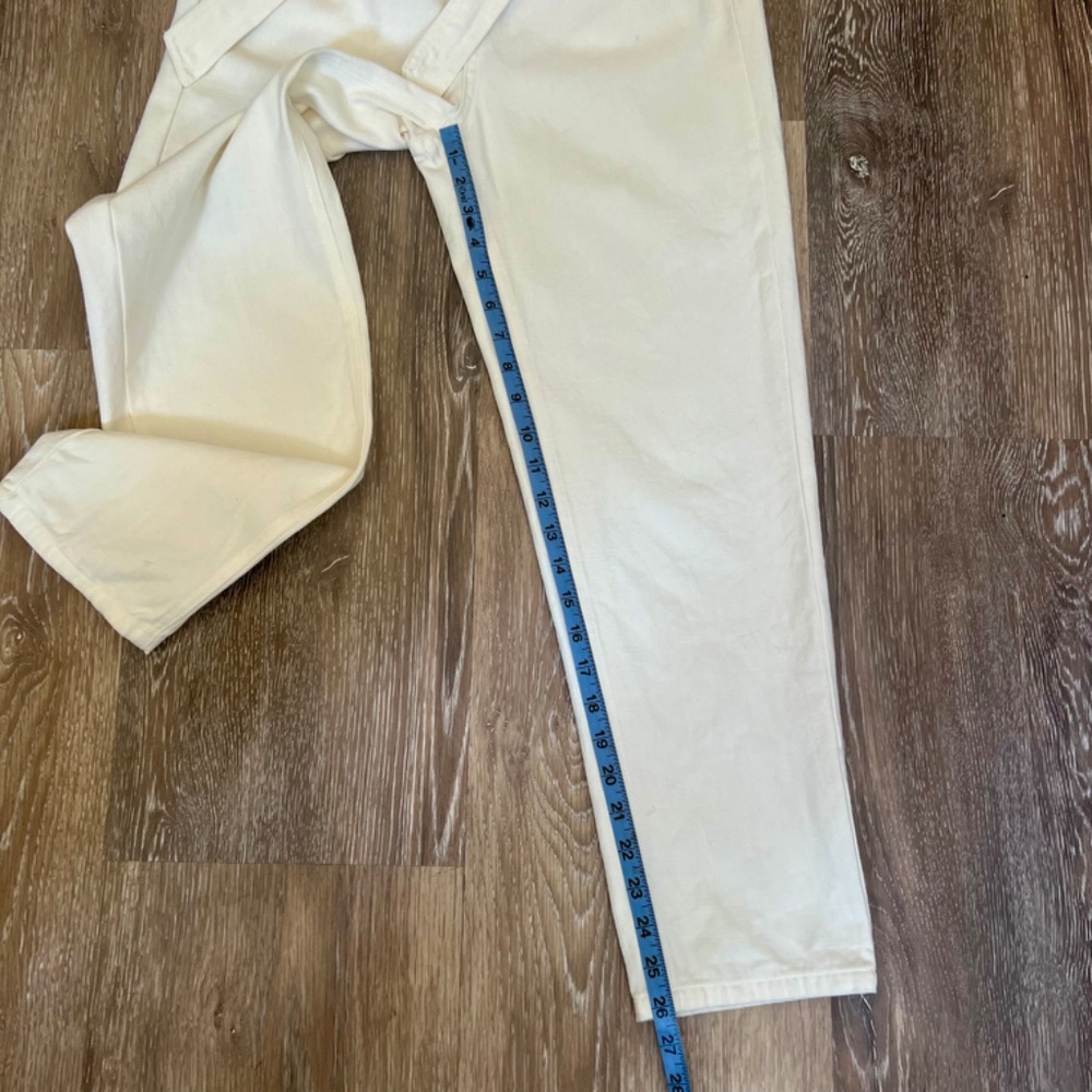Signature 8 White Denim Overalls - Picture 11 of 15